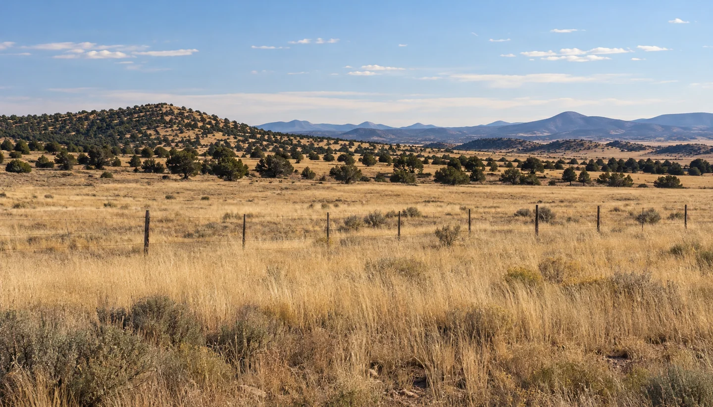 Photorealistic Arizona land setting