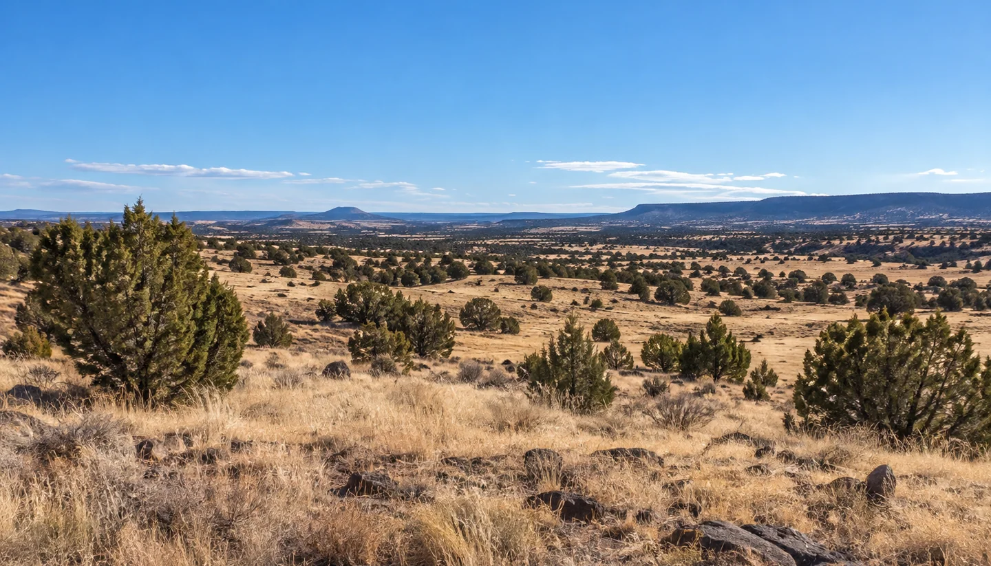 Photorealistic Arizona land setting